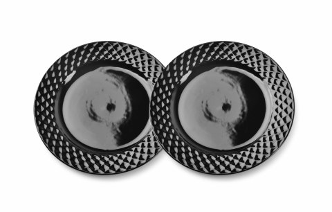 DIAMENT BLACK Komplet 2 talerzy deserowych 20,5cm DIAMENT BLACK Komplet 2 talerzy deserowych 20,5cm