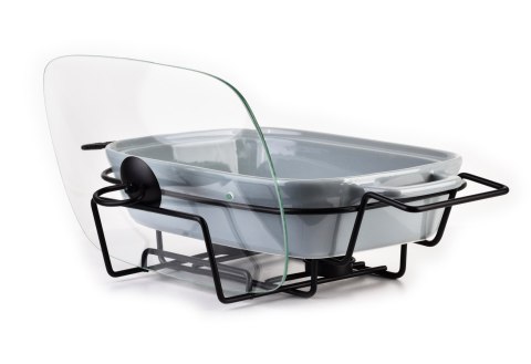 MODERN KITCHEN Naczynie z podgrzewaczem2,1l 41,5x25,6xH15cm MODERN KITCHEN Naczynie z podgrzewaczem2,1l 41,5x25,6xH15cm