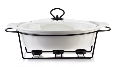 MODERN KITCHEN Naczynie z podgrzewaczem2,6l 38x26xH7,9cm MODERN KITCHEN Naczynie z podgrzewaczem2,6l 38x26xH7,9cm