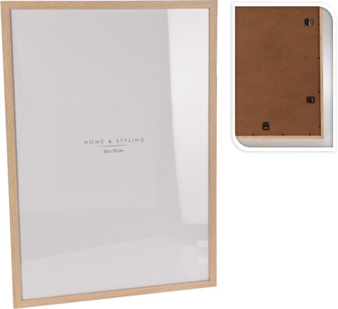 RAMKA NA ZDJĘCIA MDF 52,5X72,5CM NATUR RAMKA NA ZDJĘCIA MDF 52,5X72,5CM NATUR
