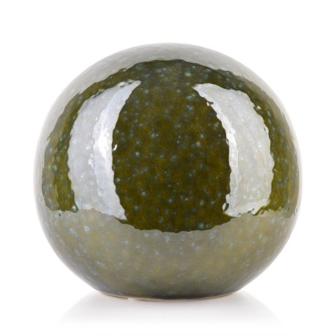 SAGGIO GREEN Kula dekoracyjna 15X15XH14CM SAGGIO GREEN Kula dekoracyjna 15X15XH14CM