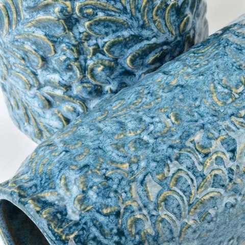 YANDA BLUE Wazon 10,5XH26CM YANDA BLUE Wazon 10,5XH26CM