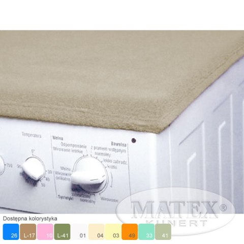 Nakrycie na pralkę 50x60 beżowe Matex