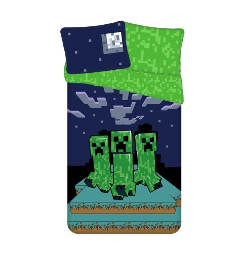 Pościel bawełniana 140x200 Minecraft Sssleep Tight poszewka 50x70 Pościel bawełniana 140x200 Minecraft Sssleep Tight poszewka 50x70