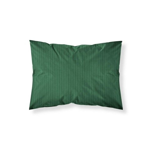 Poszewka adamaszkowa 70x80 zielona ciemna jednobarwna paski 1 cm Pure Poszewka adamaszkowa 70x80 zielona ciemna jednobarwna paski 1 cm Pure