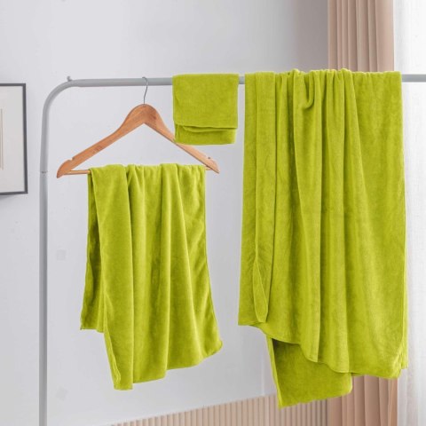 Ręcznik szybkoschnący 30x30 Active limonkowy z mikrofibry 380g/m2
