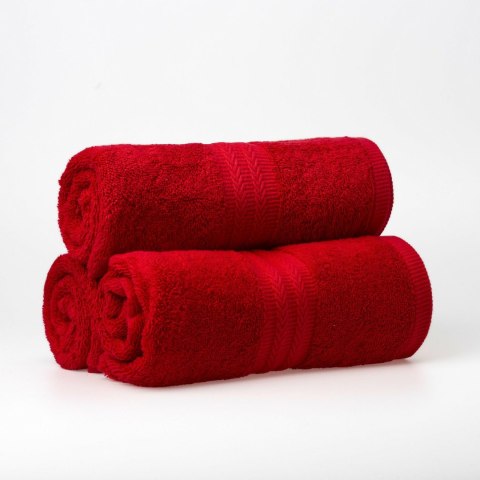 Ręcznik 50x100 Forum czerwony 23 550g/m2 York Ręcznik 50x100 Forum czerwony 23 550g/m2 York
