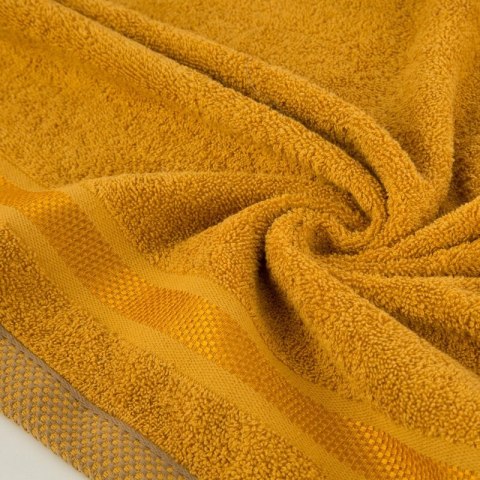 Ręcznik Abbie 30x50 żółty ciemny 500 g/m2 frotte bawełniany Eurofirany Ręcznik Abbie 30x50 żółty ciemny 500 g/m2 frotte bawełniany Eurofirany