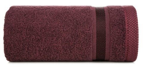 Ręcznik Abbie 40x60 bordowy 500 g/m2 frotte bawełniany Eurofirany Ręcznik Abbie 40x60 bordowy 500 g/m2 frotte bawełniany Eurofirany