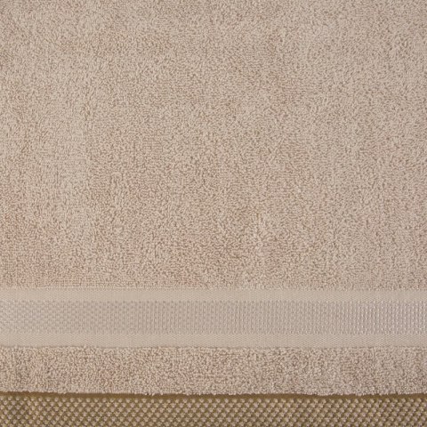 Ręcznik Abbie 50x90 beżowy 500 g/m2 frotte bawełniany Eurofirany Ręcznik Abbie 50x90 beżowy 500 g/m2 frotte bawełniany Eurofirany