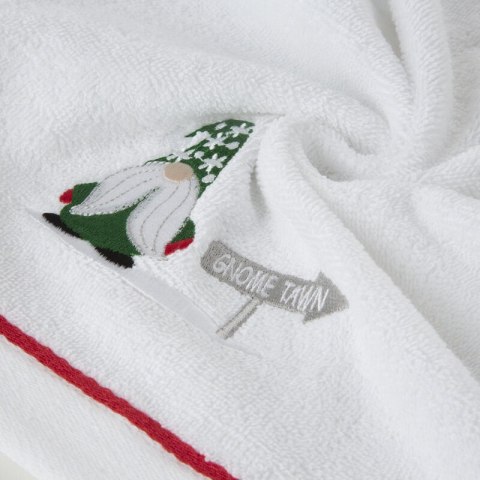 Ręcznik Gerda 1 70x140 biały zielony dziadek mróz świąteczny 450 g/m2 Eurofirany Ręcznik Gerda 1 70x140 biały zielony dziadek mróz świąteczny 450 g/m2 Eurofirany