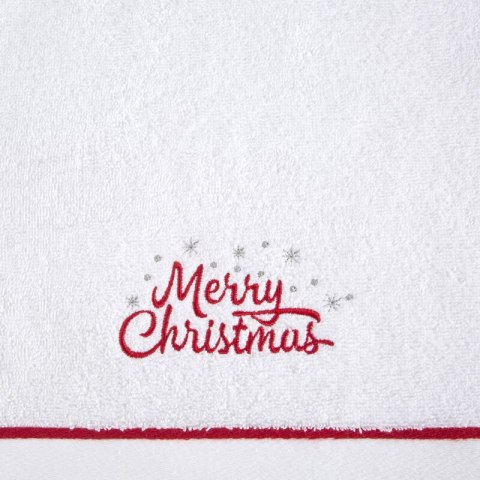 Ręcznik Gerda 3 50x90 biały Merry Christmas świąteczny 450 g/m2 Eurofirany Ręcznik Gerda 3 50x90 biały Merry Christmas świąteczny 450 g/m2 Eurofirany