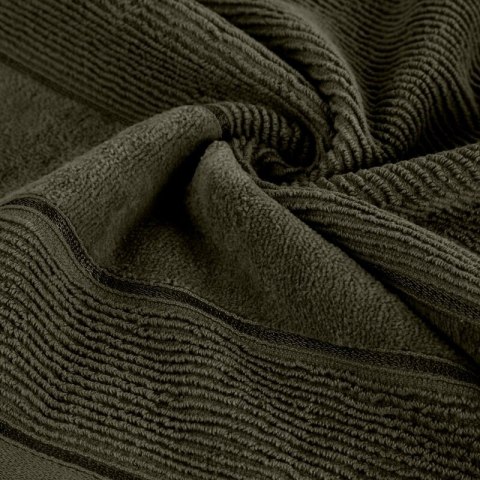 Ręcznik Emma 10 50x90 zielony ciemny 500g/m2 frotte Eurofirany Ręcznik Emma 10 50x90 zielony ciemny 500g/m2 frotte Eurofirany