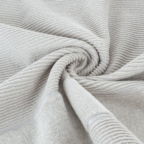 Ręcznik Emma 4 50x90 srebrny 500g/m2 frotte Eurofirany Ręcznik Emma 4 50x90 srebrny 500g/m2 frotte Eurofirany
