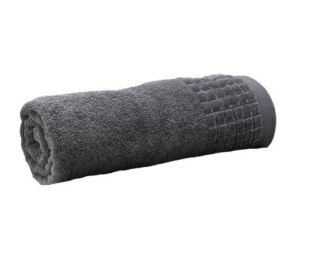 Ręcznik Larisa 50x100 grafitowy 08 bawełniany 500g/m2