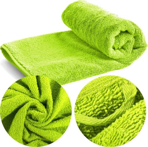 Ręcznik Gomez 50x100 limonkowy bawełniany 500g/m2 Ręcznik Gomez 50x100 limonkowy bawełniany 500g/m2