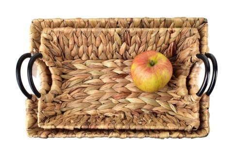 AMPARO Komplet 2 tac z uchwytami35x24x8/31x21x7cm AMPARO Komplet 2 tac z uchwytami35x24x8/31x21x7cm