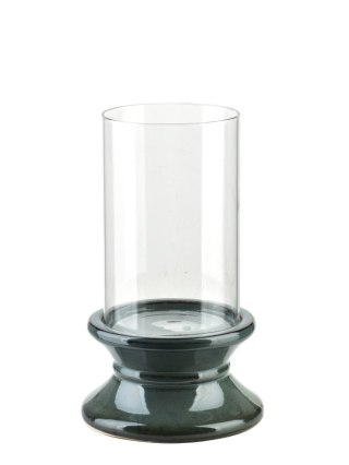 EVAM BLUE Świecznik L 14,5x14,5x24cm