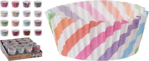 Komplet 60szt foremek papierowych do babeczek Komplet 60szt foremek papierowych do babeczek