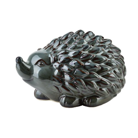 MAVE BLUE Figura jeż ceramiczny 15,5x11x9,5cm MAVE BLUE Figura jeż ceramiczny 15,5x11x9,5cm