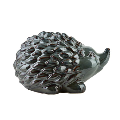 MAVE BLUE Figura jeż ceramiczny 15,5x11x9,5cm MAVE BLUE Figura jeż ceramiczny 15,5x11x9,5cm
