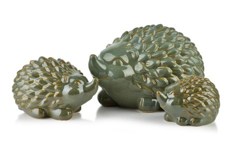 MAVE GREEN Figura jeż ceramiczny 10x8x7cm MAVE GREEN Figura jeż ceramiczny 10x8x7cm