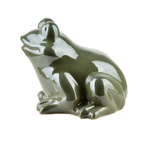 MAVE GREEN Figura żaba ceramiczna 21x22x17cm MAVE GREEN Figura żaba ceramiczna 21x22x17cm