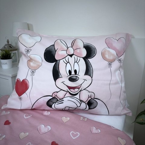 Pościel bawełniana 140x200 Minnie Balloon 02 poszewka 70x90