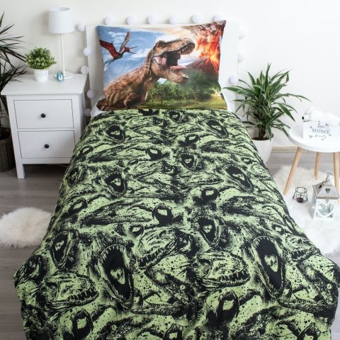 Pościel bawełniana 140x200 Park Jurajski dinozaur wulkan 6762 Jurassic Park poszewka 70x90 Pościel bawełniana 140x200 Park Jurajski dinozaur wulkan 6762 Jurassic Park poszewka 70x90