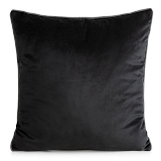 Poszewka GAJA 45x45cm czarna/piping
