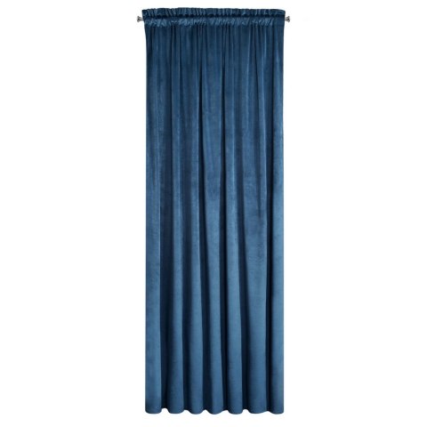 Zasłona welurowa MELANIE 140x270 cm granat – Eurofirany