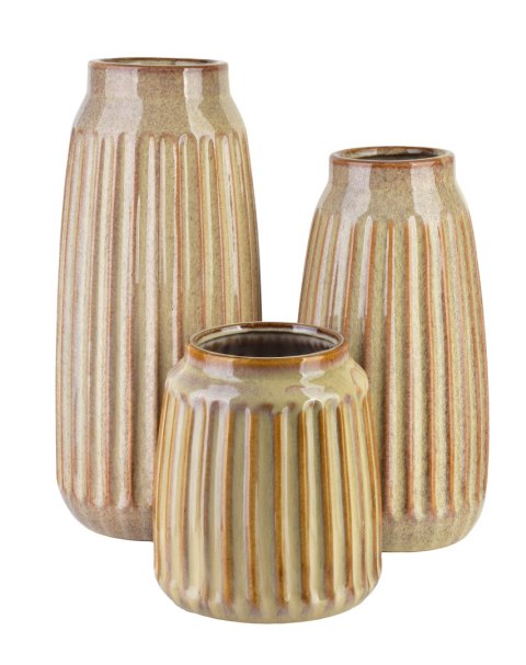 ARINA BEIGE Wazon 16x16x35,5cm ARINA BEIGE Wazon 16x16x35,5cm