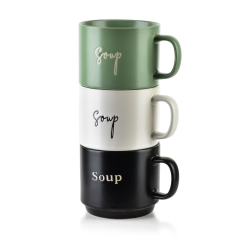 BASIC NATURE Kubek Soup 13.5x10,5x9cm500ml