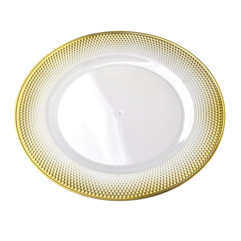 BLANCHE CLEAR Podtalerz artykuł dekoracyjny ze złotem 33x1,5cm BLANCHE CLEAR Podtalerz artykuł dekoracyjny ze złotem 33x1,5cm