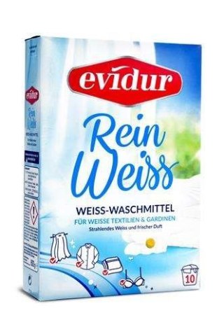 EVIDUR Proszek do prania 10p 600g Gardinen Weiss