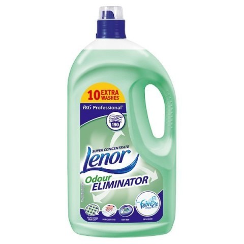 LENOR 4,75L płyn do płukania 190p OdourEliminator zielony LENOR 4,75L płyn do płukania 190p OdourEliminator zielony
