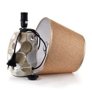 LETI BEIGE Lampa stołowa 11x11x33,5cm