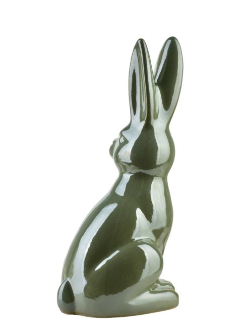 MAVE GREEN Figura zając ceramiczna 19x18x40,5cm MAVE GREEN Figura zając ceramiczna 19x18x40,5cm