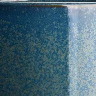 NEVA BLUE Komplet 3 osłonek ceramicznycXL:40x40x49/ L:32x32x45/ M:26x26x41cm