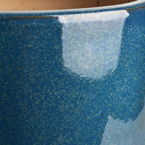 NEVA BLUE Komplet 3 osłonek ceramicznycXl: 50x50x45/ L:42x42x42/ M:35x35x38cm NEVA BLUE Komplet 3 osłonek ceramicznycXl: 50x50x45/ L:42x42x42/ M:35x35x38cm