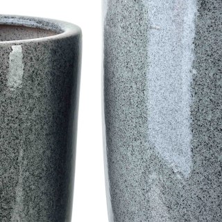 NEVA STONE Komplet 3 osłonek ceramiczny XL:40x40x49/ L:32x32x45/ M:26x26x41cm