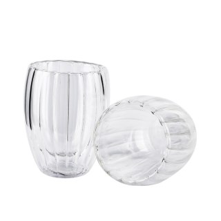 PETER STRIPES Komplet 2 szklanek300ml 8x5x11,5cm