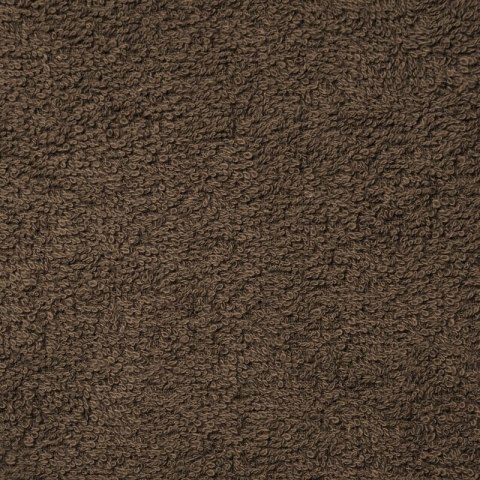 Rękawica kąpielowa frotte bawełniana 400 g/m² - brązowa - Mono
