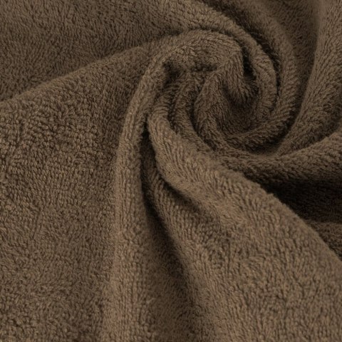 Rękawica kąpielowa frotte bawełniana 400 g/m² - brązowa - Mono