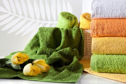 Rękawica kąpielowa frotte bawełniana 500 g/m² - bordowa - Mono