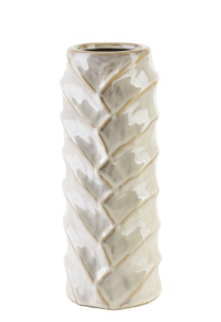 TALLIE BEIGE Wazon 11,5x7,5x28,5cm