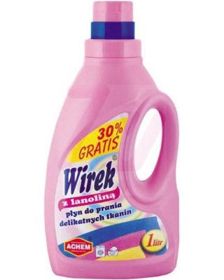 WIREK Płyn do prania 1L delikatne z lanoliną