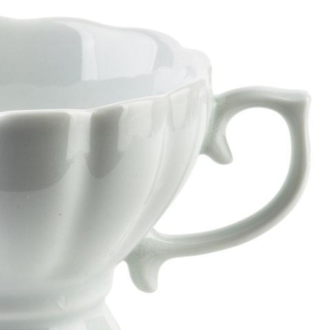 BASIC Filiżanka ryflowana 150ml 8,5x10,5x6cm BASIC Filiżanka ryflowana 150ml 8,5x10,5x6cm