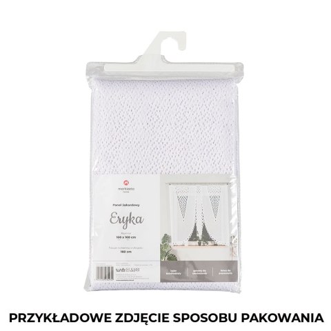 ERYKA Panel żakardowy gotowy, szerokość 160 x wysokość 120cm, kolor 001 biały 019371/PBL/001/160120/1 ERYKA Panel żakardowy gotowy, szerokość 160 x wysokość 120cm, kolor 001 biały 019371/PBL/001/160120/1