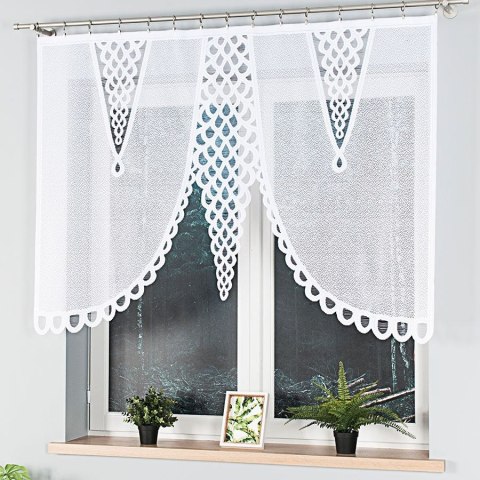 ERYKA Panel żakardowy gotowy, szerokość 160 x wysokość 120cm, kolor 001 biały 019371/PBL/001/160120/1 ERYKA Panel żakardowy gotowy, szerokość 160 x wysokość 120cm, kolor 001 biały 019371/PBL/001/160120/1
